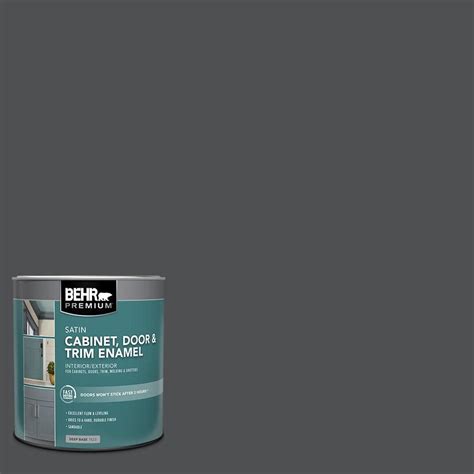 behr satin black